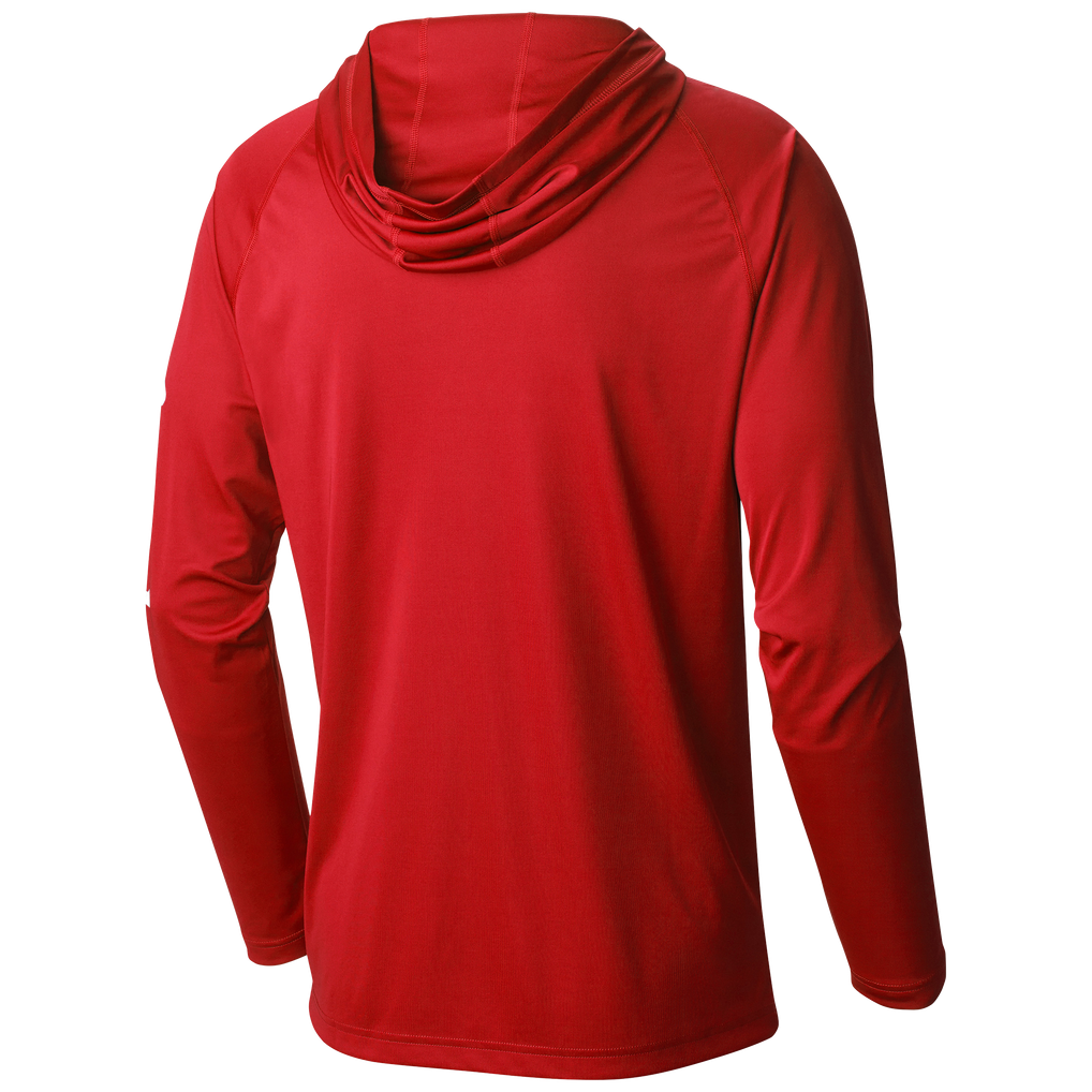  Florida Panthers Columbia Terminal Tackle Omni-Shade Raglan Pullover Hoodie - Red